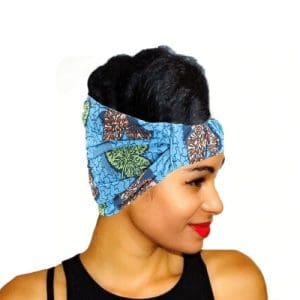 bandeau wax feuille marine